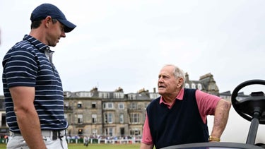 did jack nicklaus let slip out that tiger woods is going to play champions tour