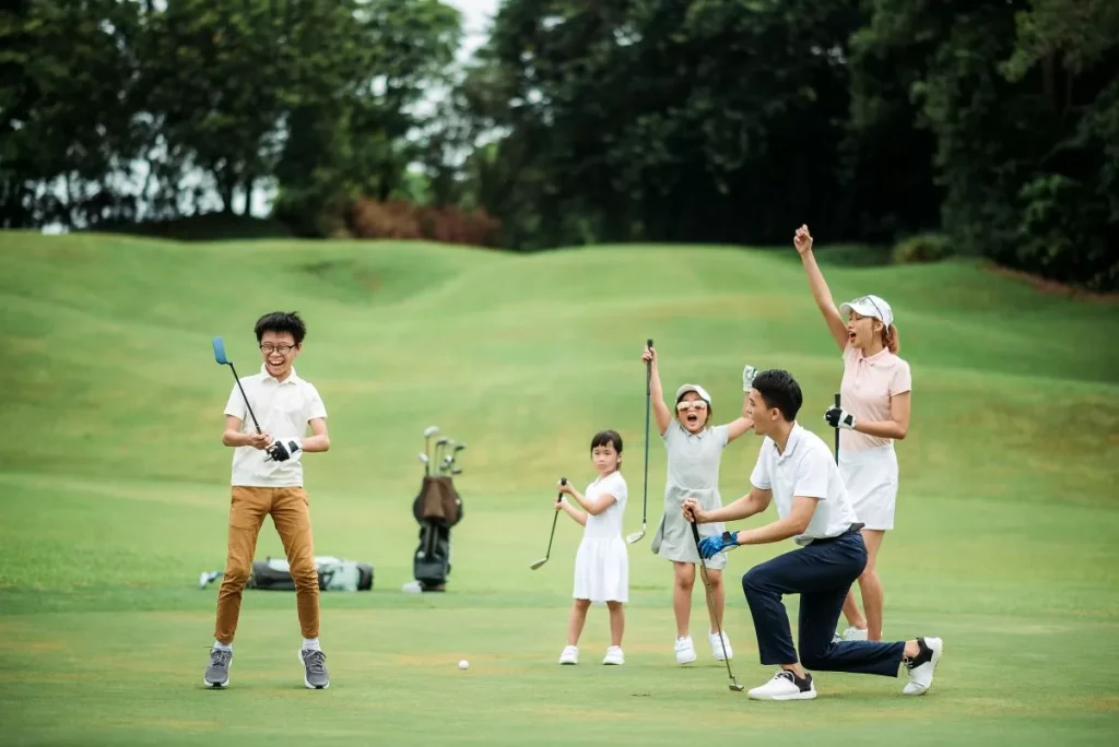 how to excite younger kids about learning golf