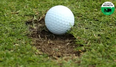 the right way to repair a ball mark and the wrong way according to a superintendent