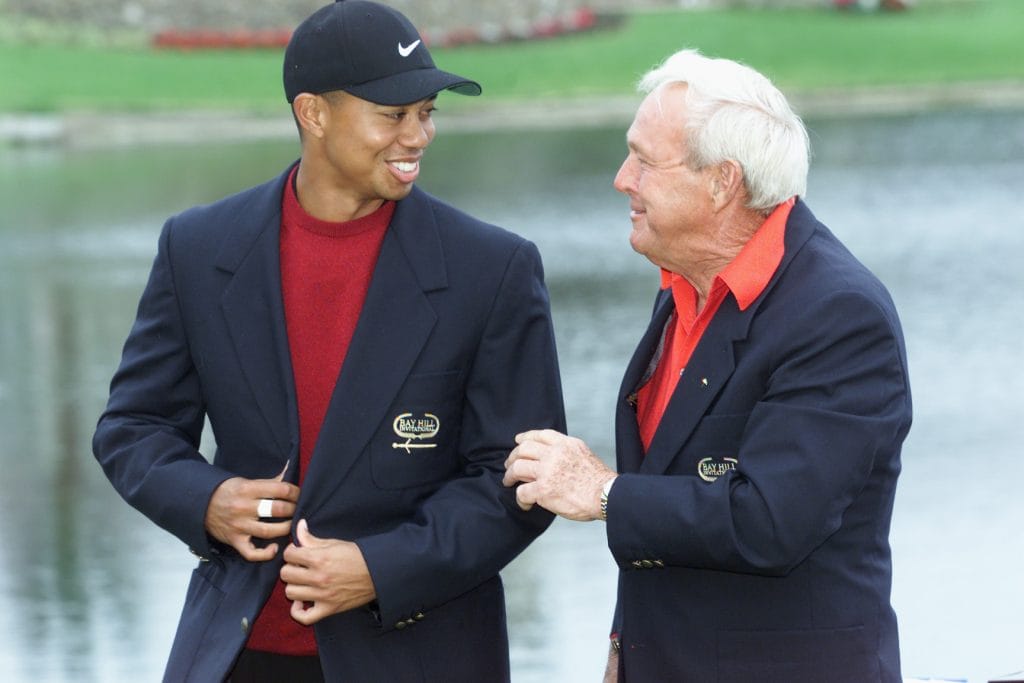 the six pga tour golfers who won the same tournament three years in a row