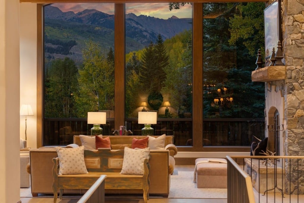 ski fish bike and golf from this breathtaking vail home currently on sale for just under 18m