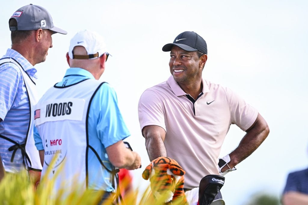 tiger woods looks rusty in return to competition at 2023 hero world challenge