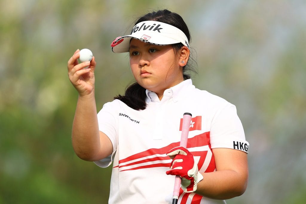 this 12 year old moved from hong kong to scotland for her golf game and shes making waves