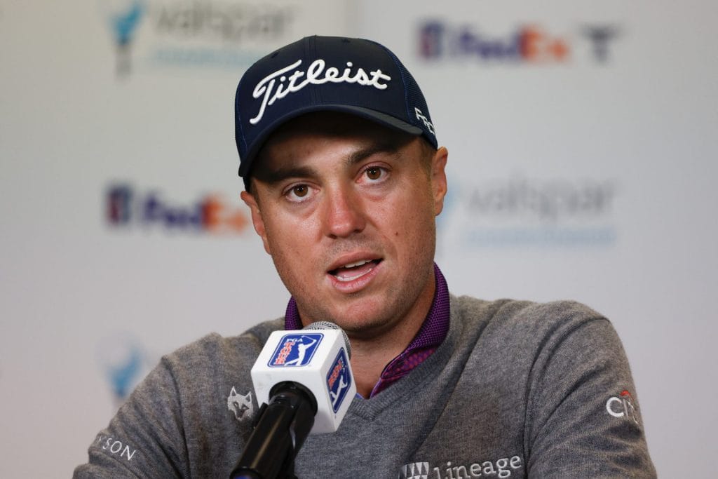 justin thomas appears on the late show and tells an epic michael jordan money game story