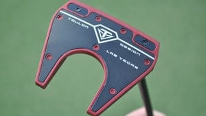 xander schauffeles multi colored putter has special significance