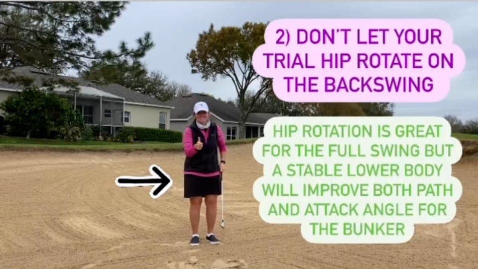 3 tips for playing better bunker shots