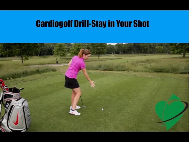 how to maintain your spine angle and stay in your shot