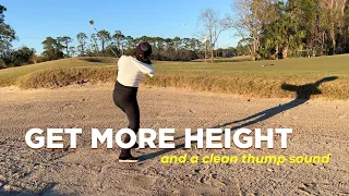 get that clean sand thump for better bunker shots