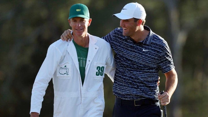 this isnt fair the hilarious way scottie scheffler trolls tony romo on the course