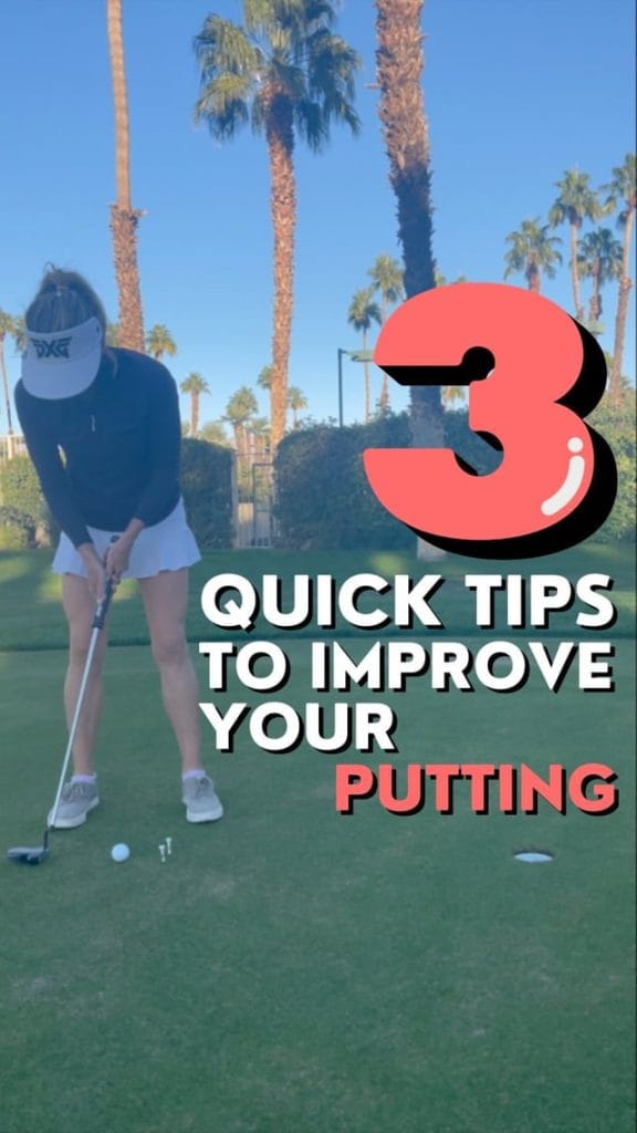 three quick tips to improve your short putting